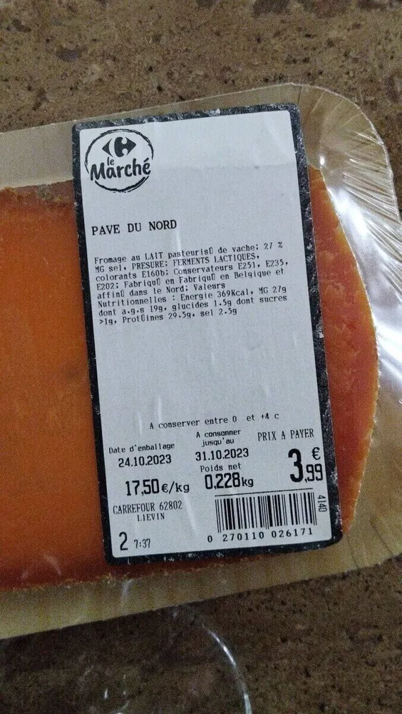 Pavé du nord