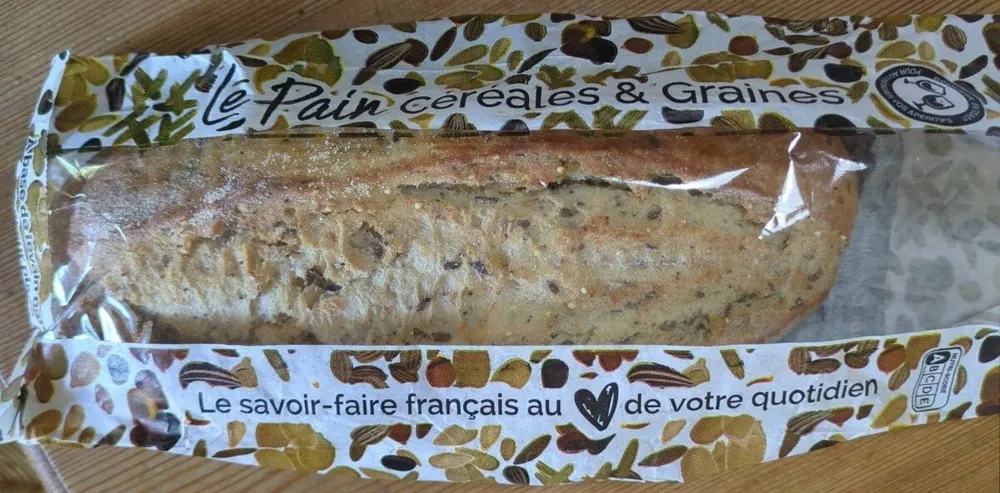 Le Pain céréales et graines