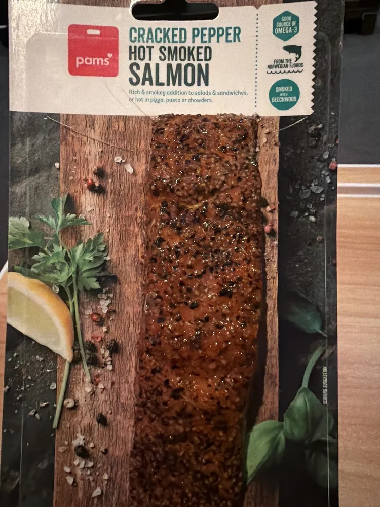 Pam’s Cracked Pepper Salmon