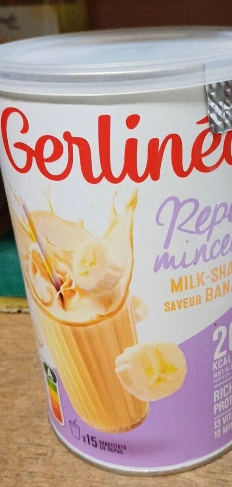 Gerlinéa repas minceur Milk shake banane