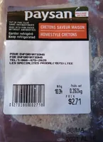 Cretons saveur maison