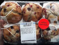 6 muffins fruit du jardin décongelés