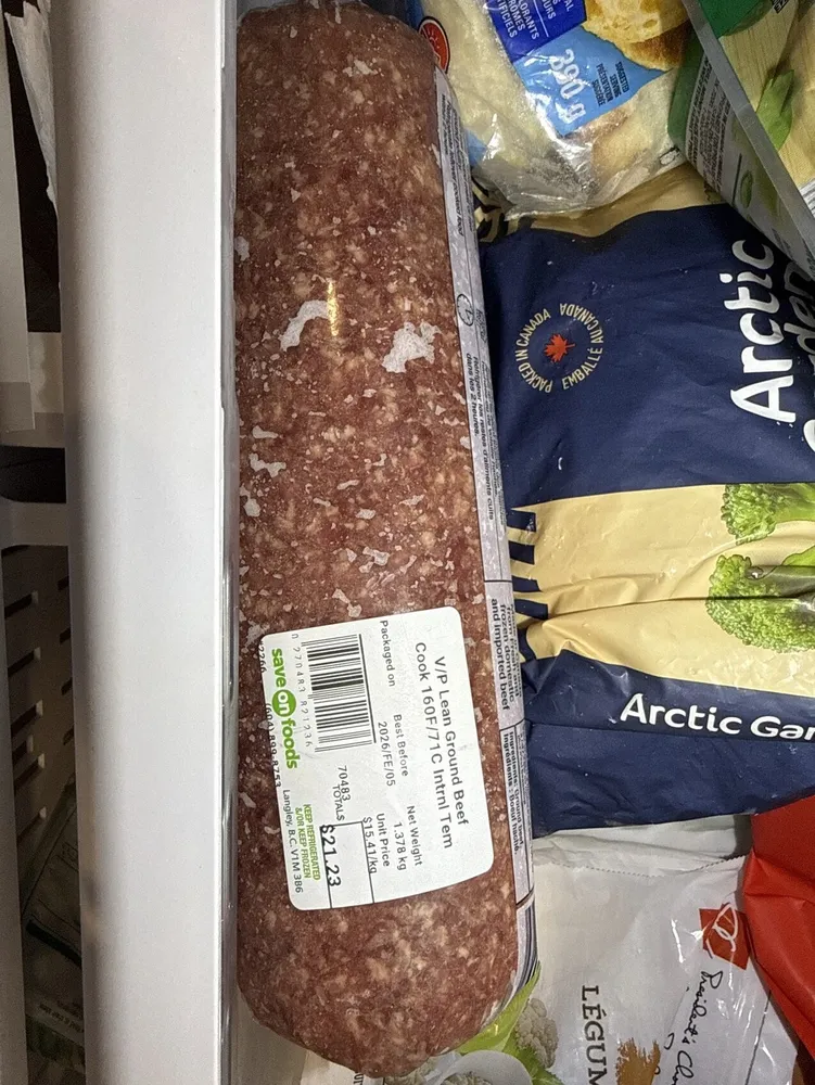 V/P Lean Ground Beef