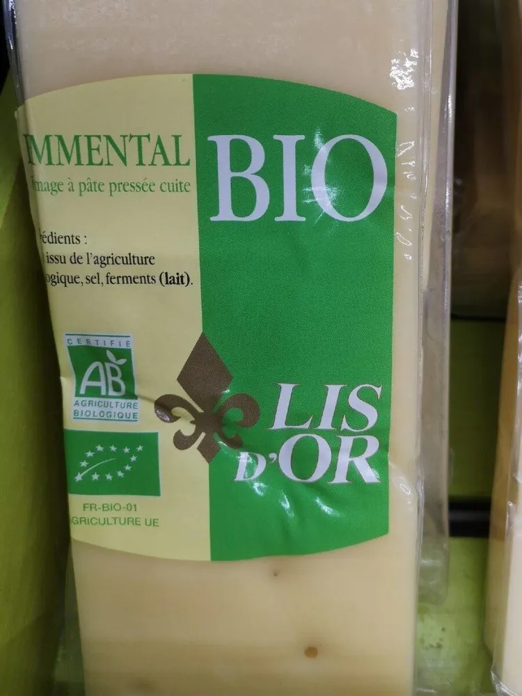 Emmental fromage à pâte pressée cuite