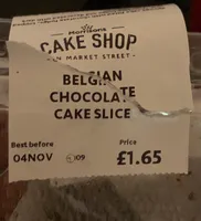 Belgian Chocolate Cake Slice