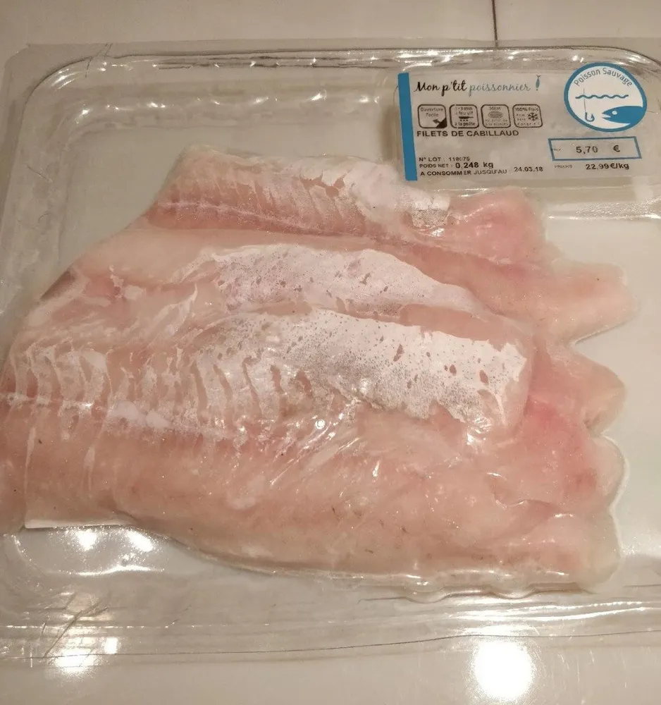 Filet de Cabillaud sauvage