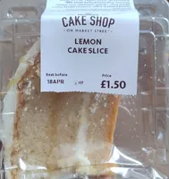 Lemon Cake Slice