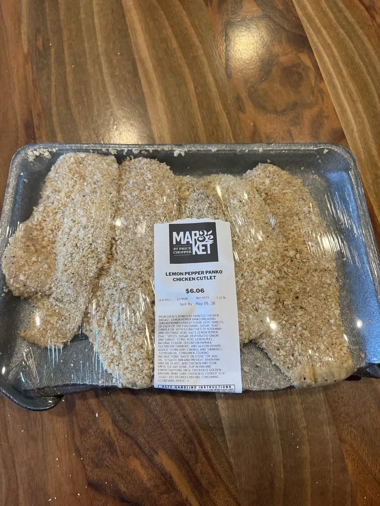 Lemon Pepper Chicken Cutlet By Price Chopper