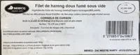 Filet de hareng doux fumé
