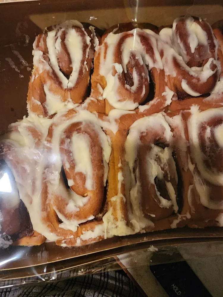 Cinnamon Buns With Cream Cheese Icing