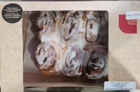 Cinnamon buns with danish icing