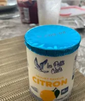 Yaourt saveur citron