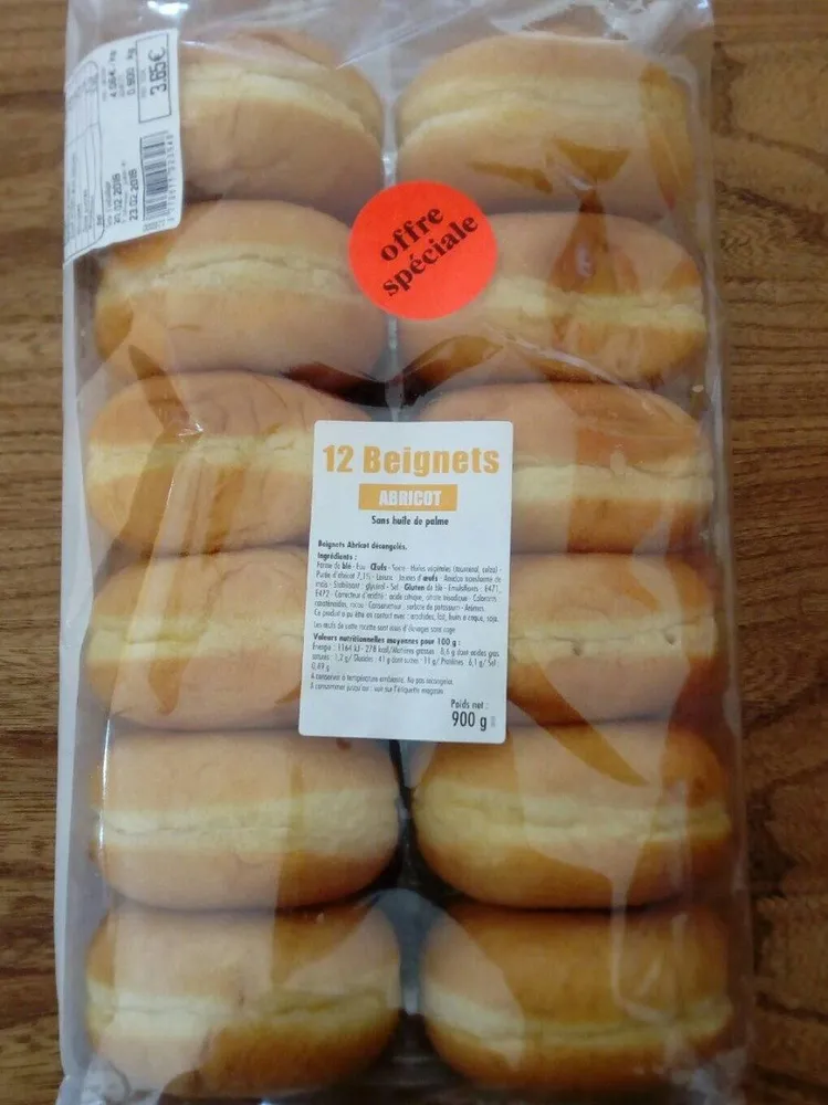 12 beignets abricot