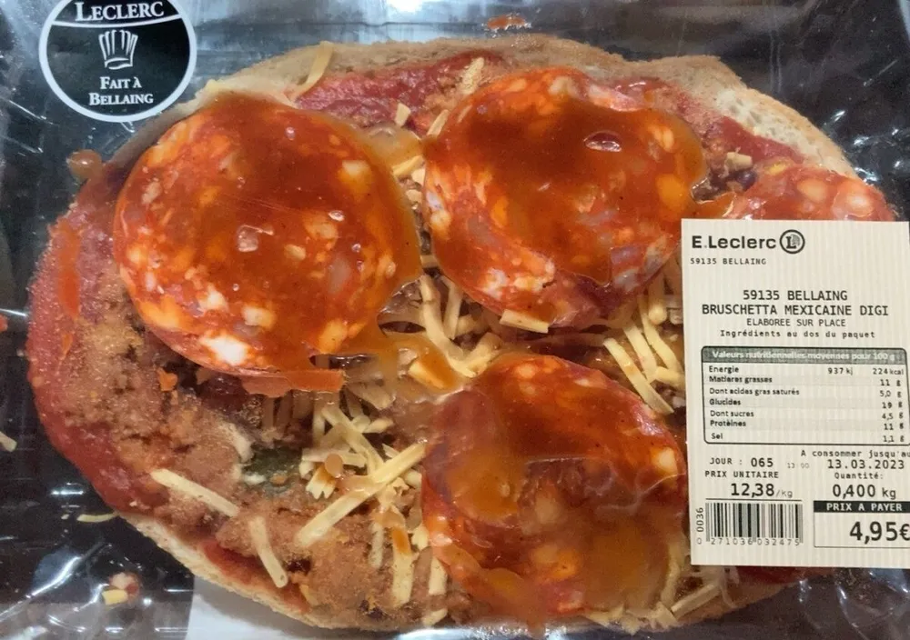 Bruschetta mexicaine