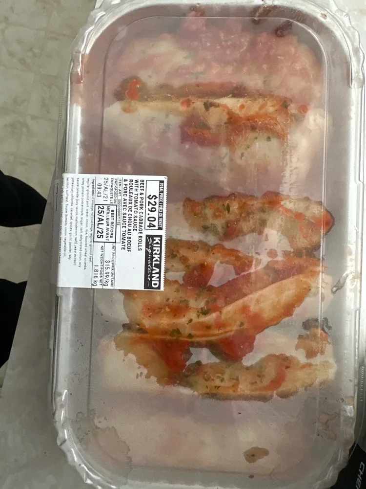 Costco cabbage Roll