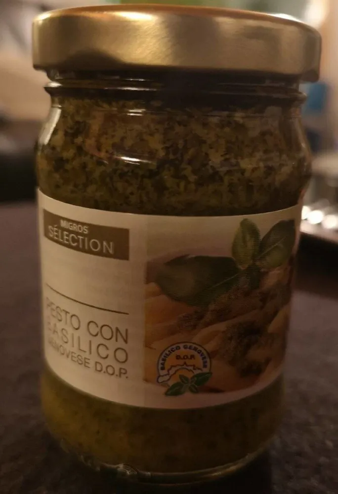 Pesto con basilico
