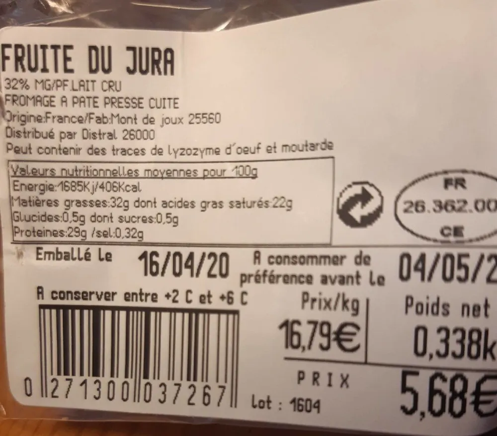 Fruité du Jura
