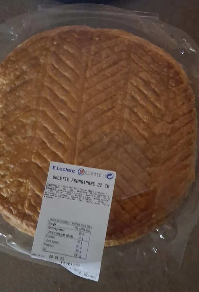 Galette frangipane