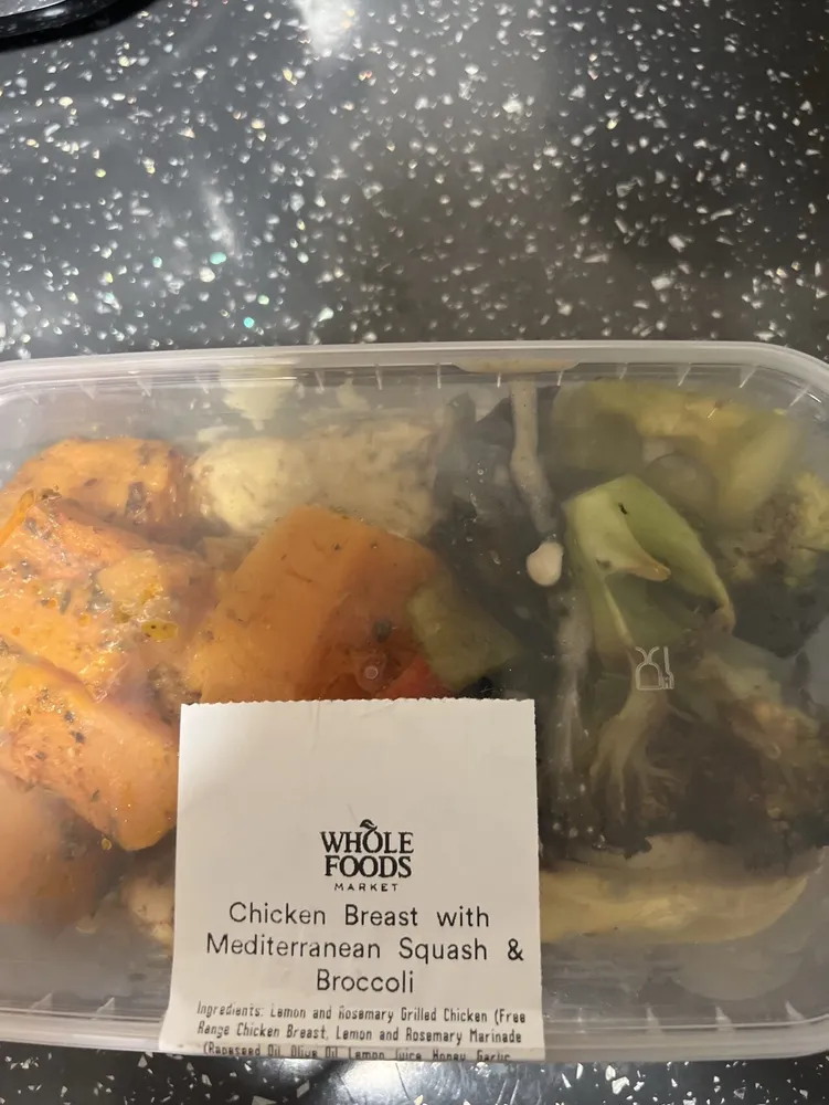 Chicken Breast With Squasg And Broccoli