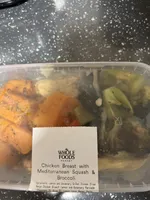 Chicken Breast With Squasg And Broccoli