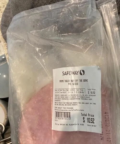 Safeway Deli Sliced Ham