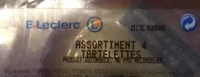 Assortiment tartelette