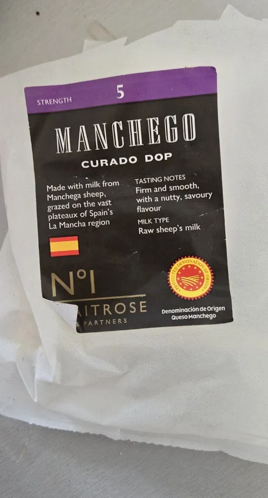 No 1 Manchego