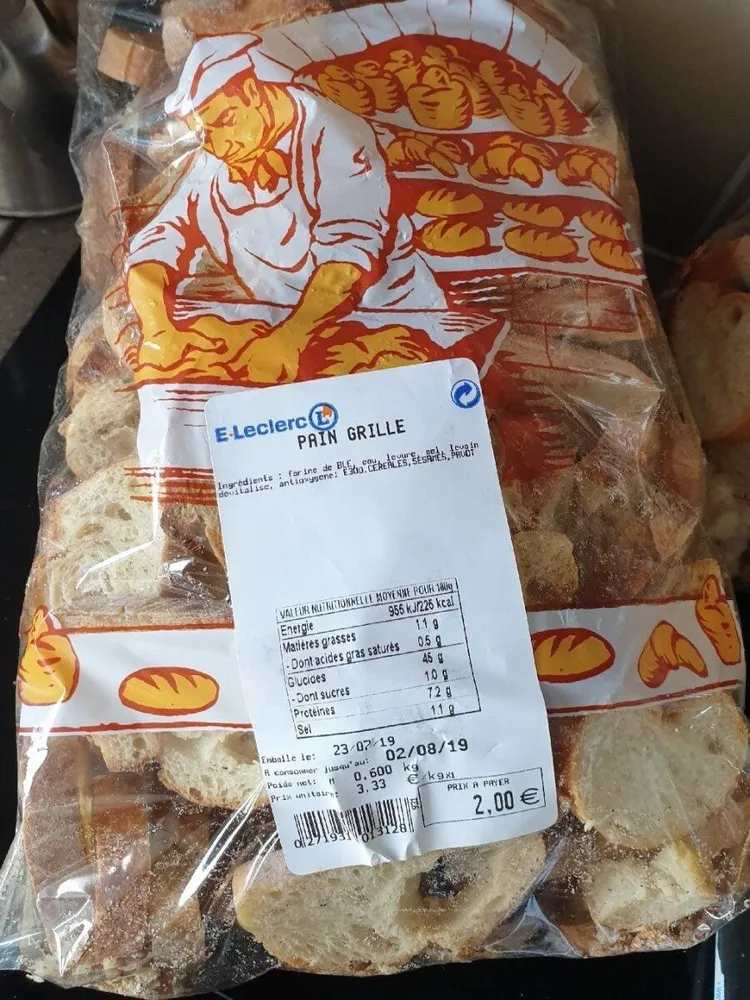 Petit pain grillé