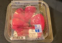 Poivrons rouges farcies au fromage frais