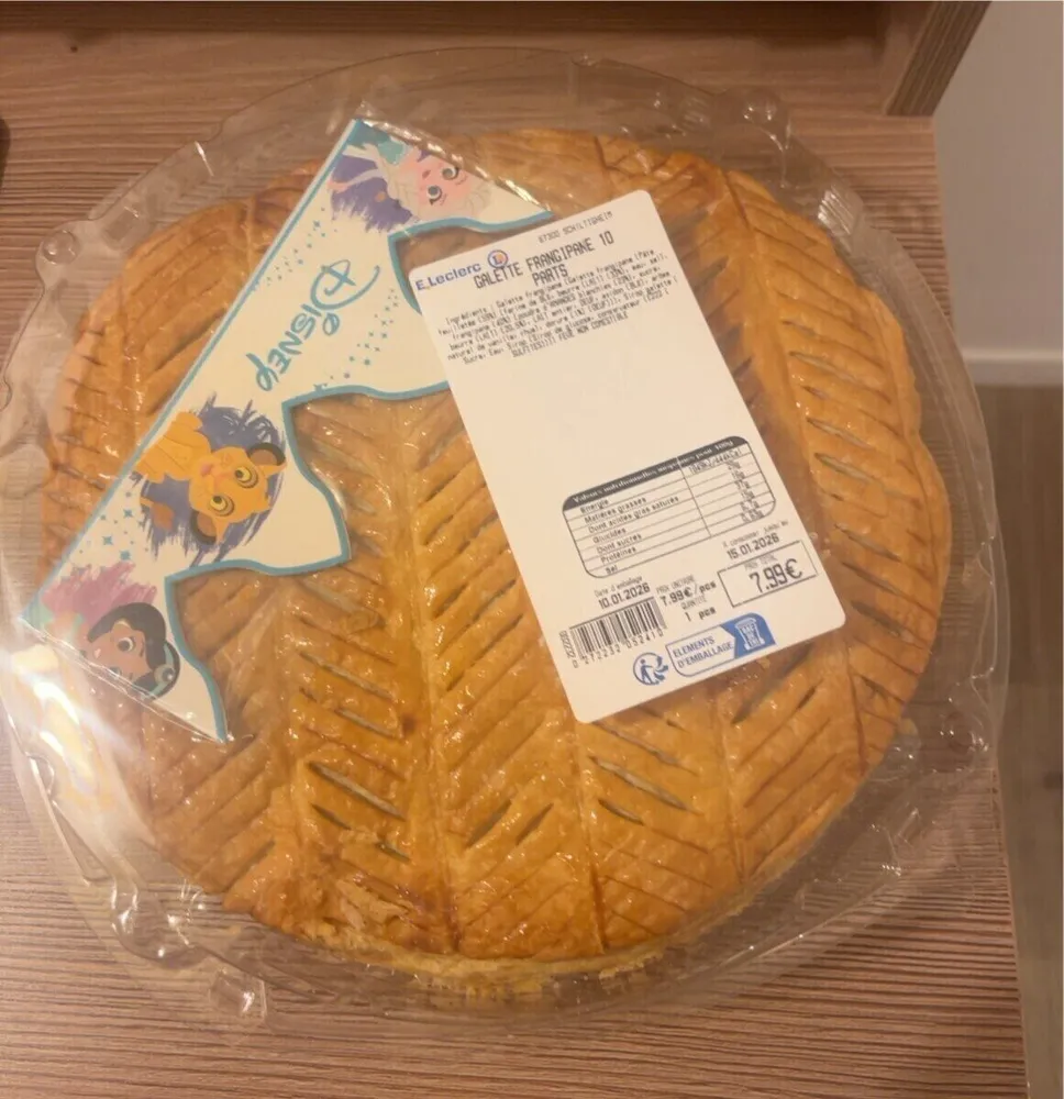 Galette frangipane 10 parts