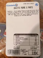Galette pomme 6 parts