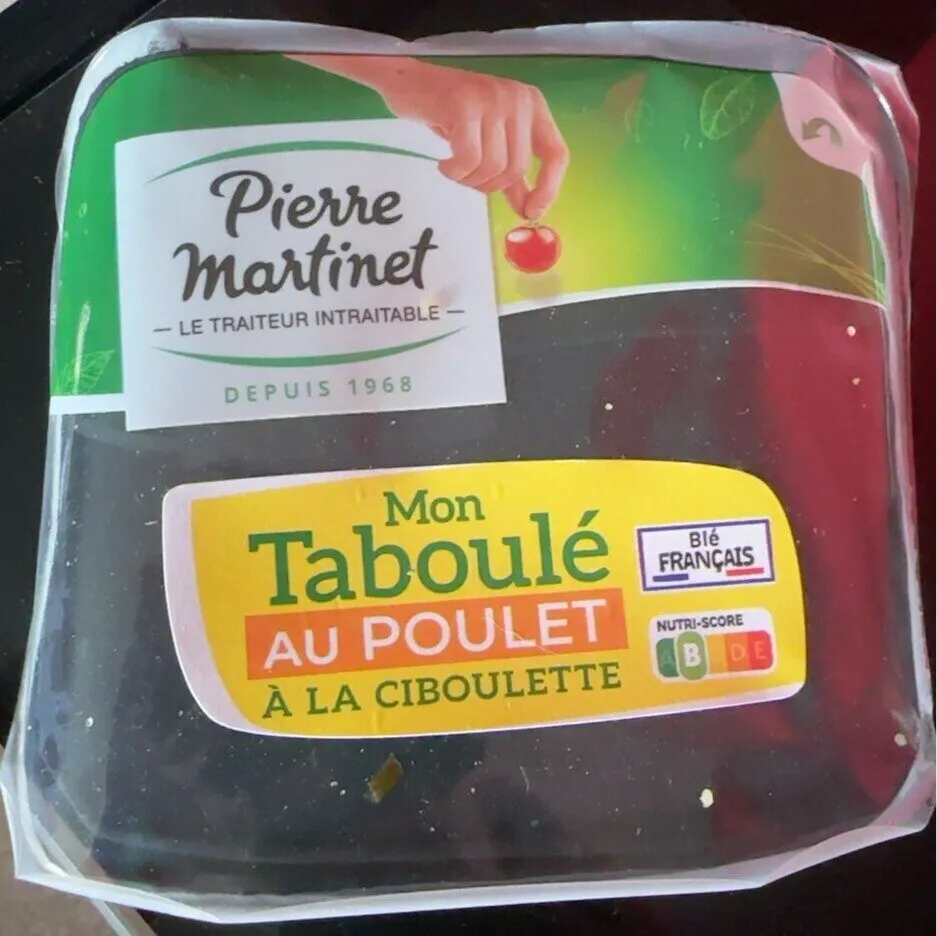 Taboule poulet a la ciboulette