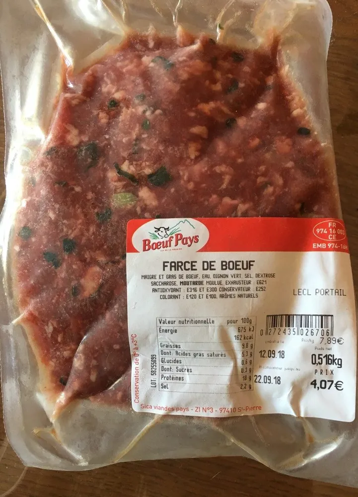 Farce de boeuf