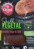 Steaks soja et blé