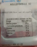 Millefeuille