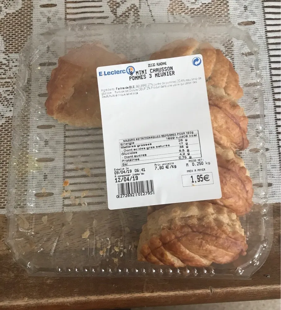 Mini chausson pomme