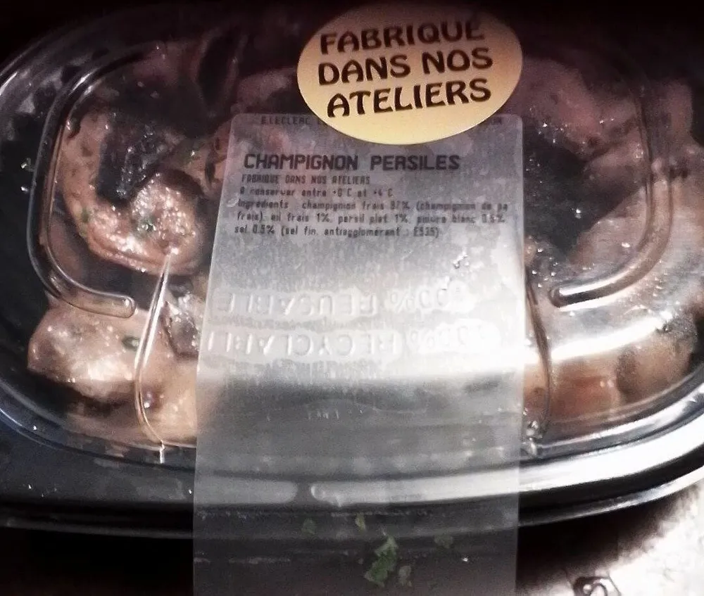 Champignons Persillés
