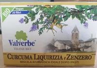 Tisane bio Curcuma liquirizia e zenzero