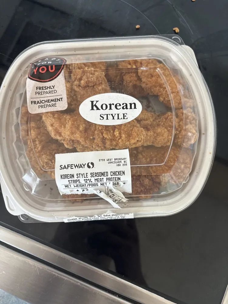Korean Style Seasoned Chicken Strips
