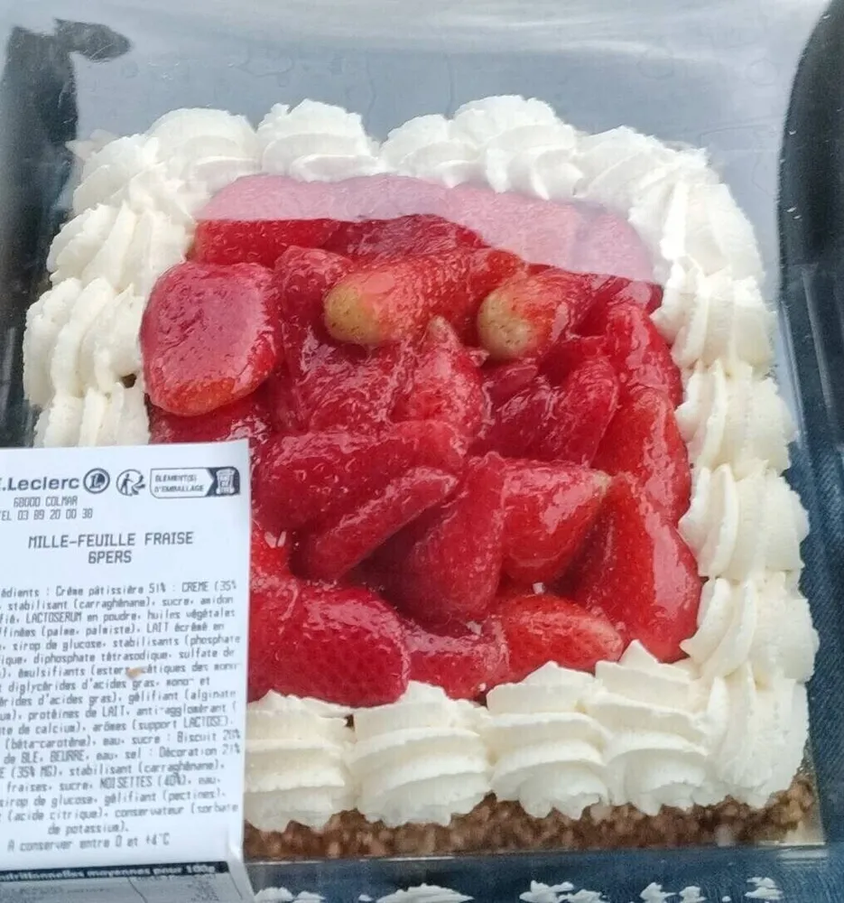 Mille feuilles fraise