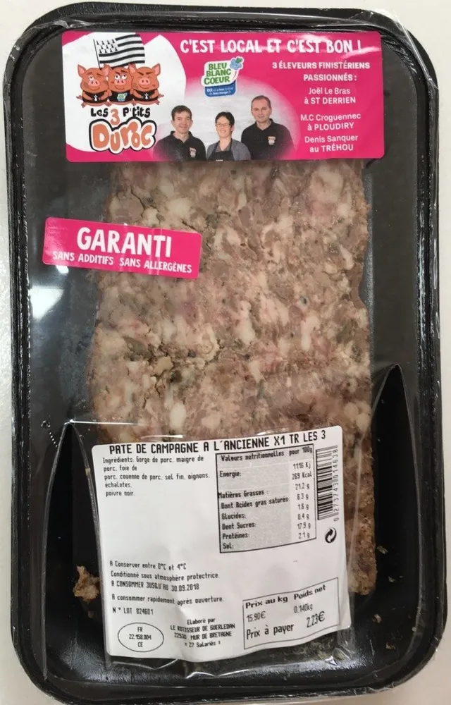 Paté de campagne à l'ancienne