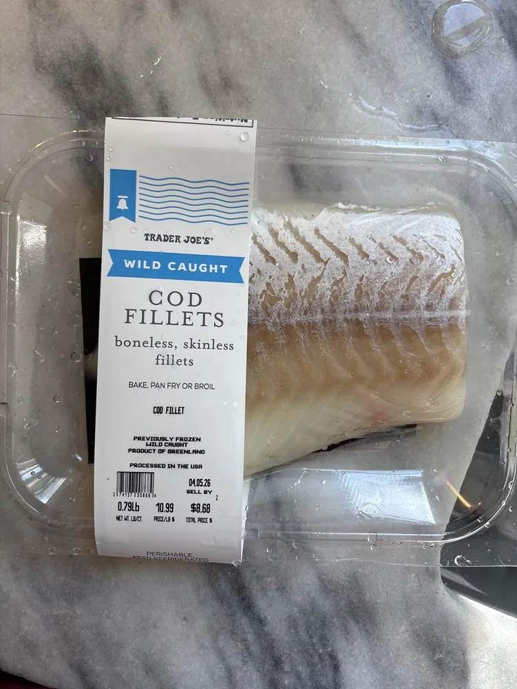 Wild Caught Cod Fillets