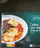 Cabillaud sauce vierge et duo de riz