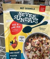 Strawberry Banana Nut granola