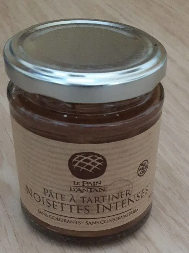 Pâte à tartiner noisettes intenses