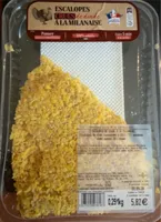 Escalopes crues de dinde milanaise