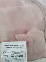 Jambon fumé forêt noire tranché (Vurginia)