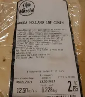 Gouda Holland IGP Cumin