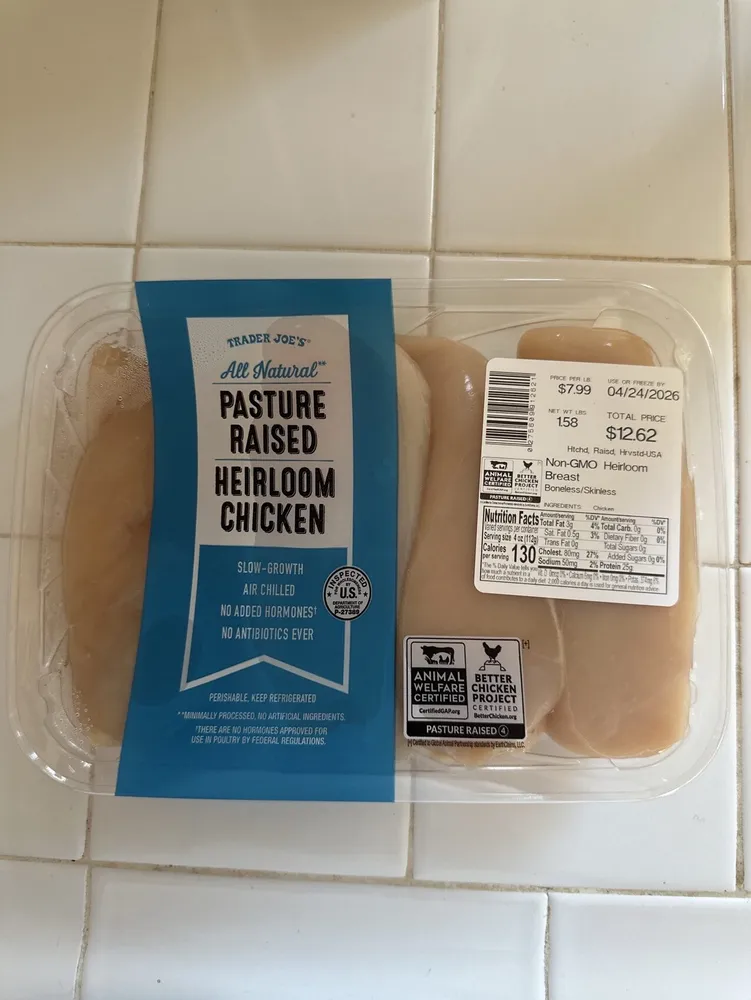 All Natural Pasture Raised Heirloom Chicken
