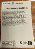 Crepe Maroilles Jambon X2